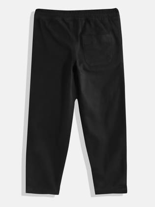 Boys Mid-Rise Pure Cotton Joggers
