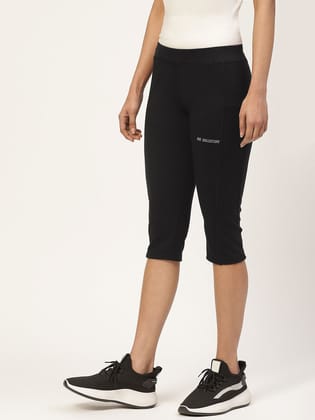Women Skinny Fit Knee-Length Tights Women Skinny Fit Knee-Length Tights
