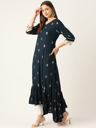 Women Ethnic Motifs Printed Kurta Women Ethnic Motifs Printed Kurta