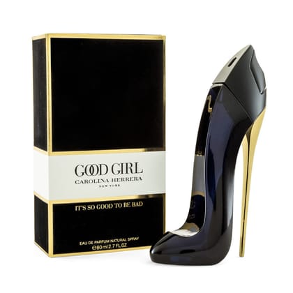 Carolina Herrera Good Girl "It's So Good to Be Bad" Eau de Parfum for Women, 80ml/2.7 fl oz - Seductive, Floral, and Oriental Woody Fragrance