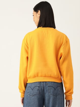 Solid Yellow Sweatshirt