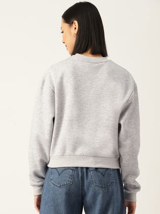 Solid Grey Sweatshirt