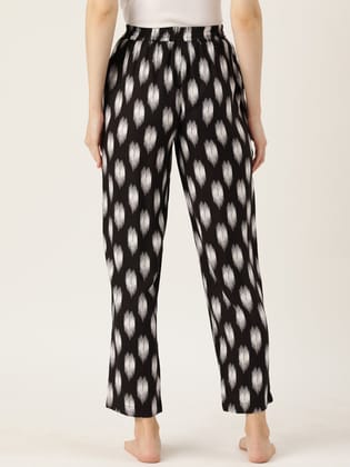 Women Printed Pure Cotton Lounge Pants