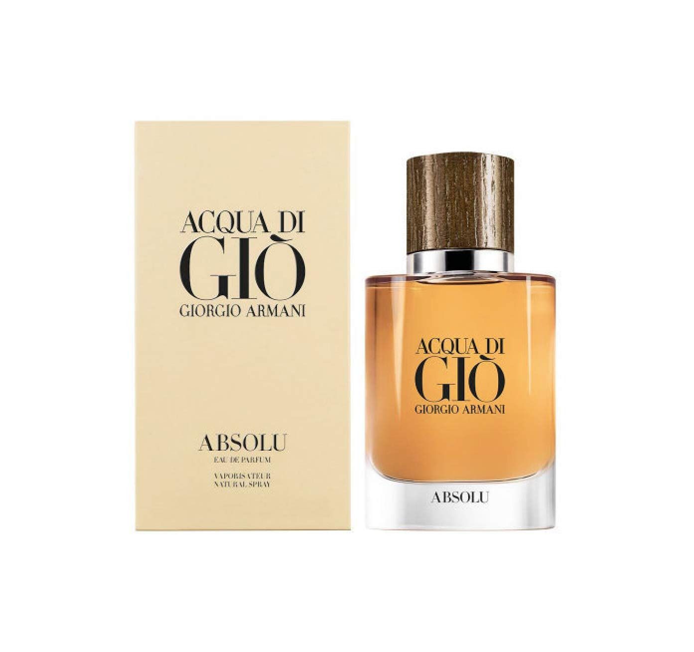 Giorgio Armani Acqua Di Gio Absolu Eau De Parfum Spray for Men, 3.4 Fl Oz/100ml