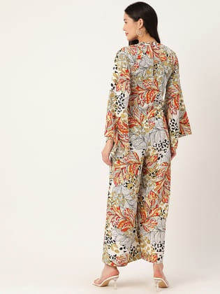 Printed Basic Jumpsuit