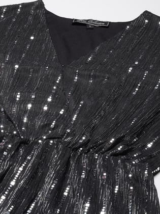 Black with Embellished Jumpsuit