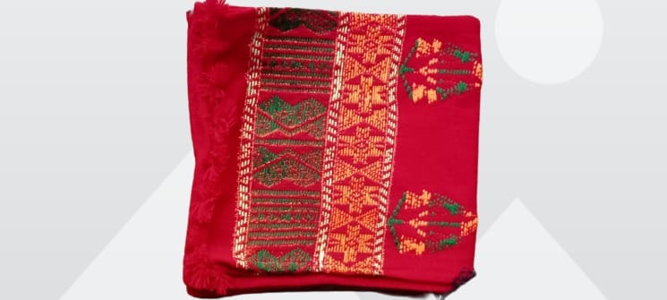 Assam Karbi Traditional Muffler/Poho/Scarf