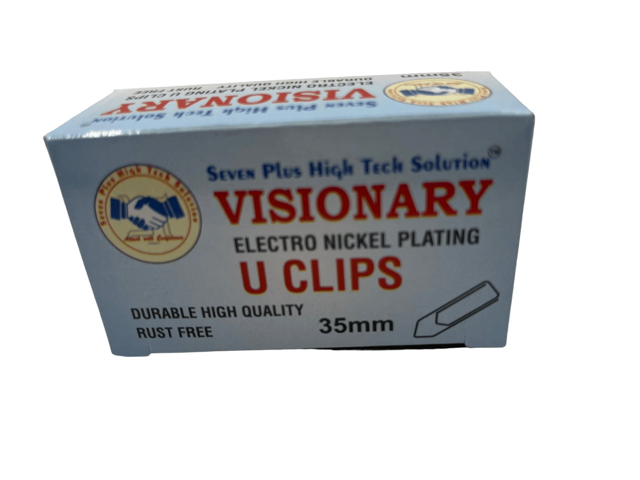 Silver 35mm Visionary U Paper Clip, For Office