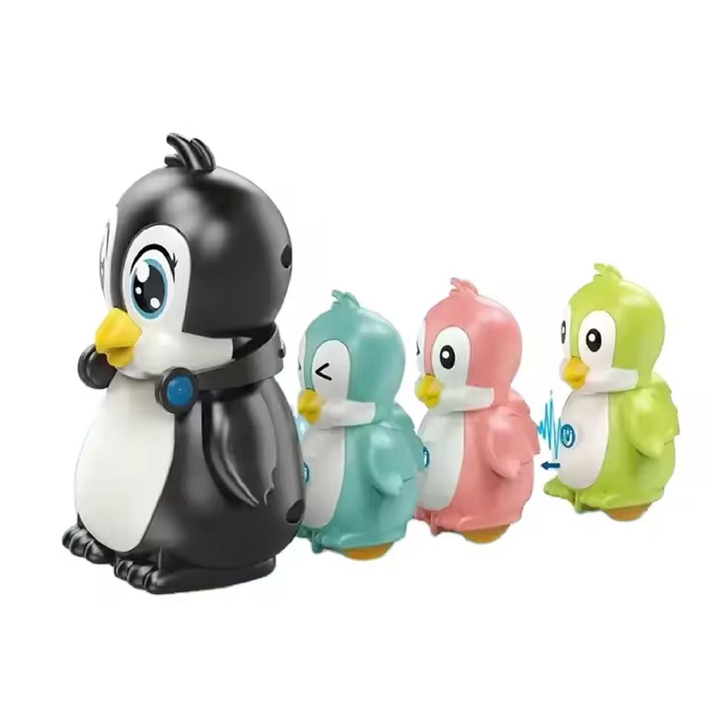 KTRS ENTERPRISE Electric Penguin Toys Set with Music & Light for Children Kids boys Girls Battery Operated Mini Dancing Animal Interactive Christmas Birthday Gift Multicolor - Toys and Games | Buy online on ZillyBuy