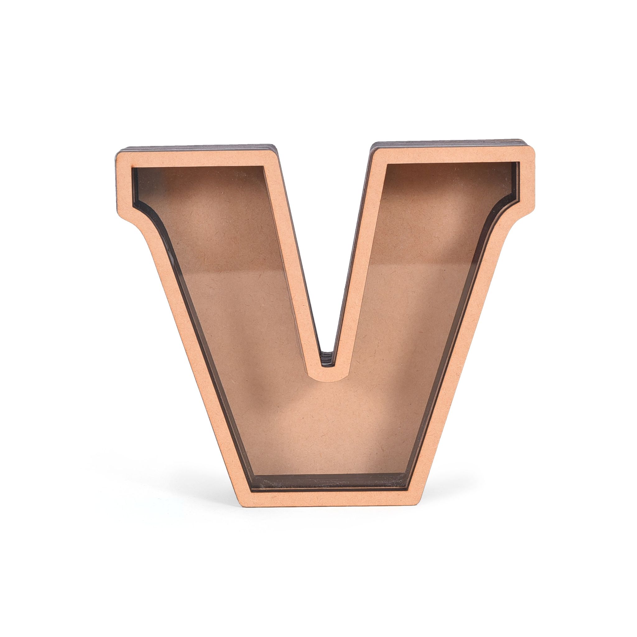 Alphabet Customised Wooden Piggy Bank