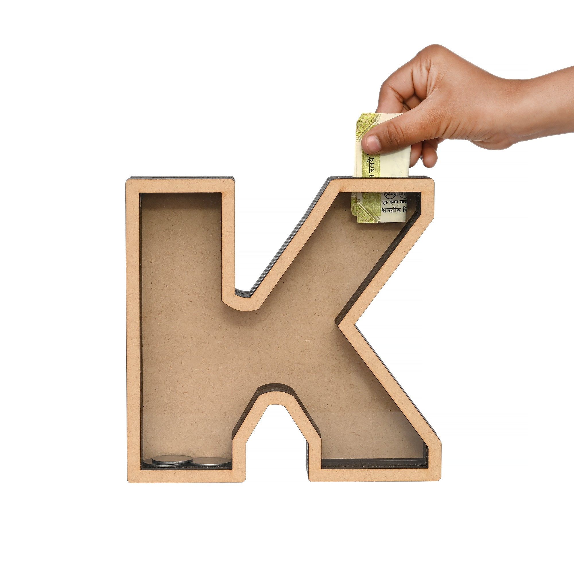 Pick Your Letter Wooden Money Bank | Piggy Bank