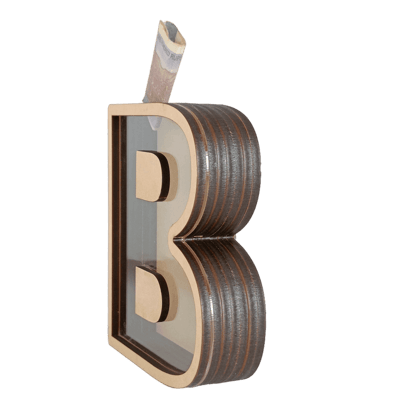 Pick Your Letter Wooden Money Bank | Piggy Bank