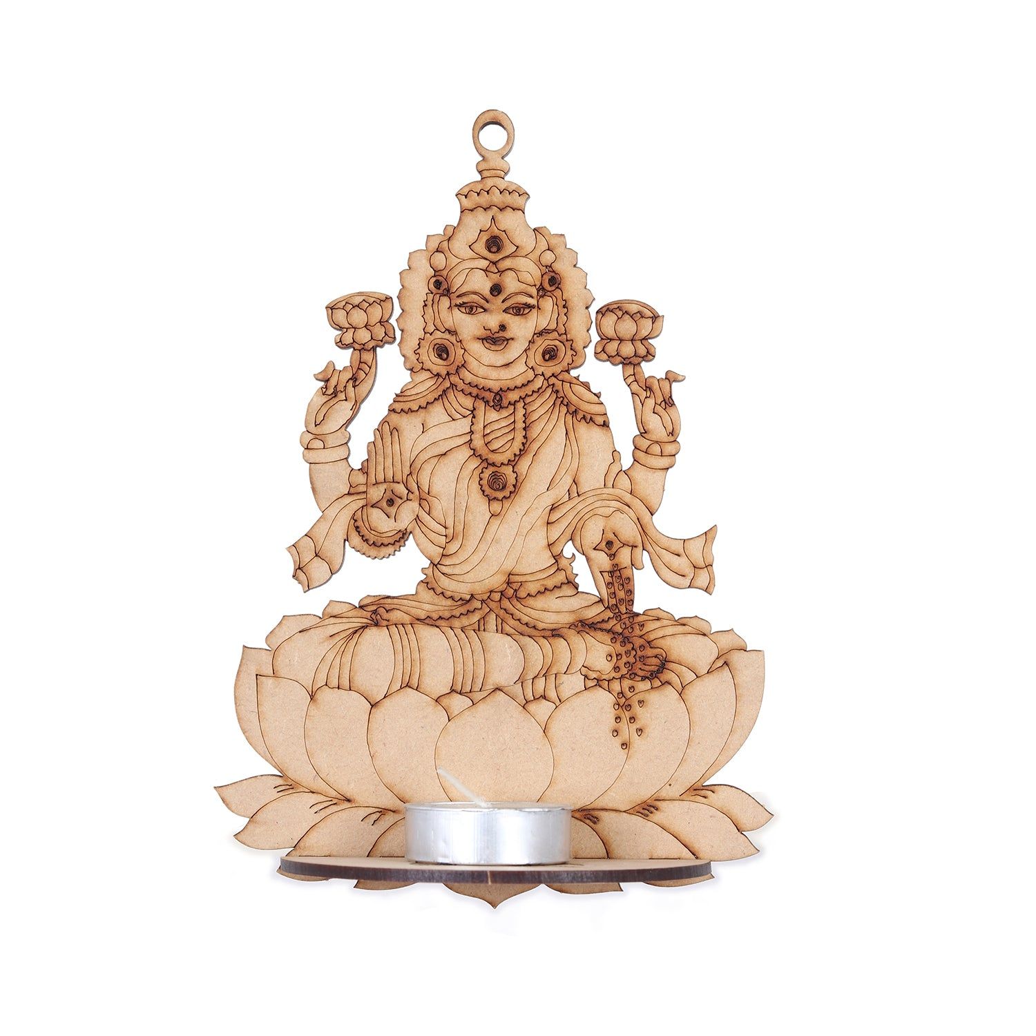 Laxmi Ji Tealight Candle Holder