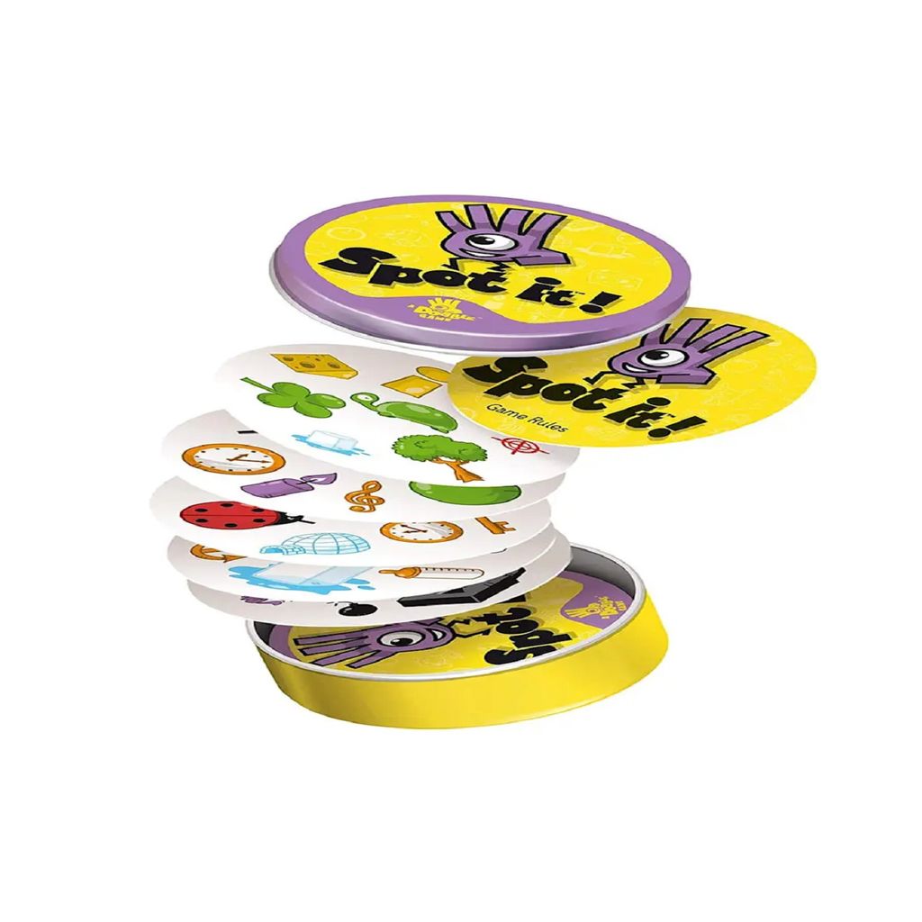 KTRS Enterprise SPO It Dobbl Card Board Games Kids Camping Party Gift Metal Box - Toys and Games | Buy online on ZillyBuy