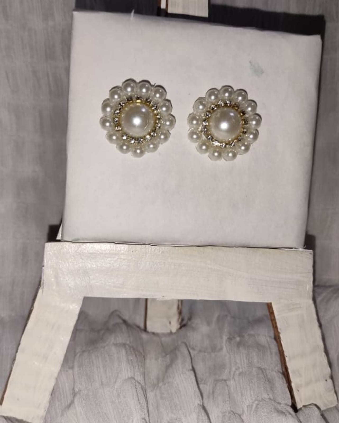 Pearl Jhumka Woman