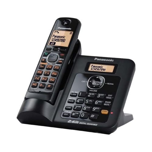 Panasonic KX-TG3811SX Landline Digital Gigarange Cordless Caller ID Phone