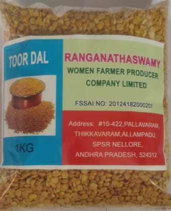 Toor Dal | 1kg Pack | Rich Source of Protein | No Cholesterol or Additives