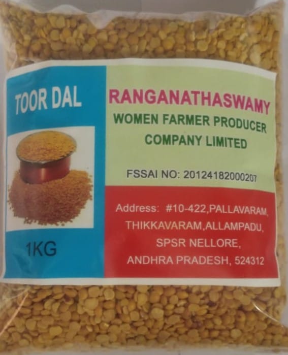 Toor Dal | 1kg Pack | Rich Source of Protein | No Cholesterol or Additives