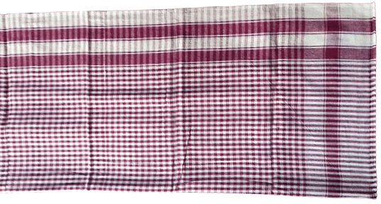 ASOMI Bengali Bath Towel/Gamusa(Pack of 1)