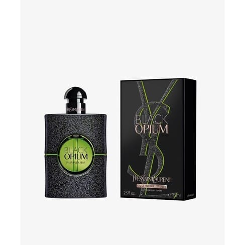 Yves Saint Laurent Black Opium Illicit Green Eau De Parfum 75ml – Fresh, Energizing & Bold Fragrance for Women