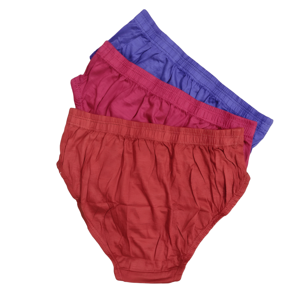 Maxolity Women's Cotton Hipster Panties - Soft, Comfortable, and Colorful Pack of 3