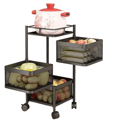 Multi-Purpose Trolley Storage Organizer