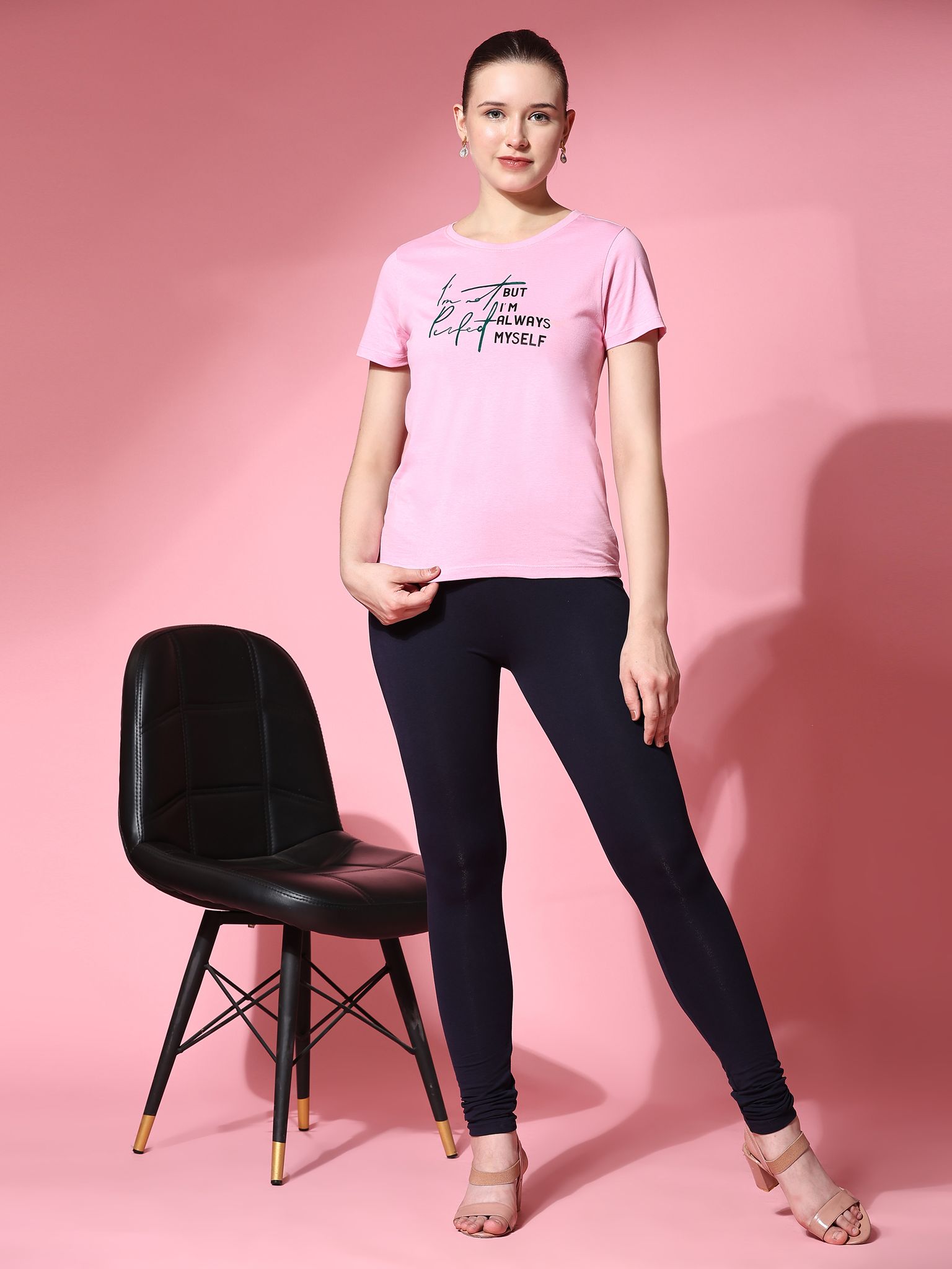 OUTFLITS Ladies Printed Tshirt