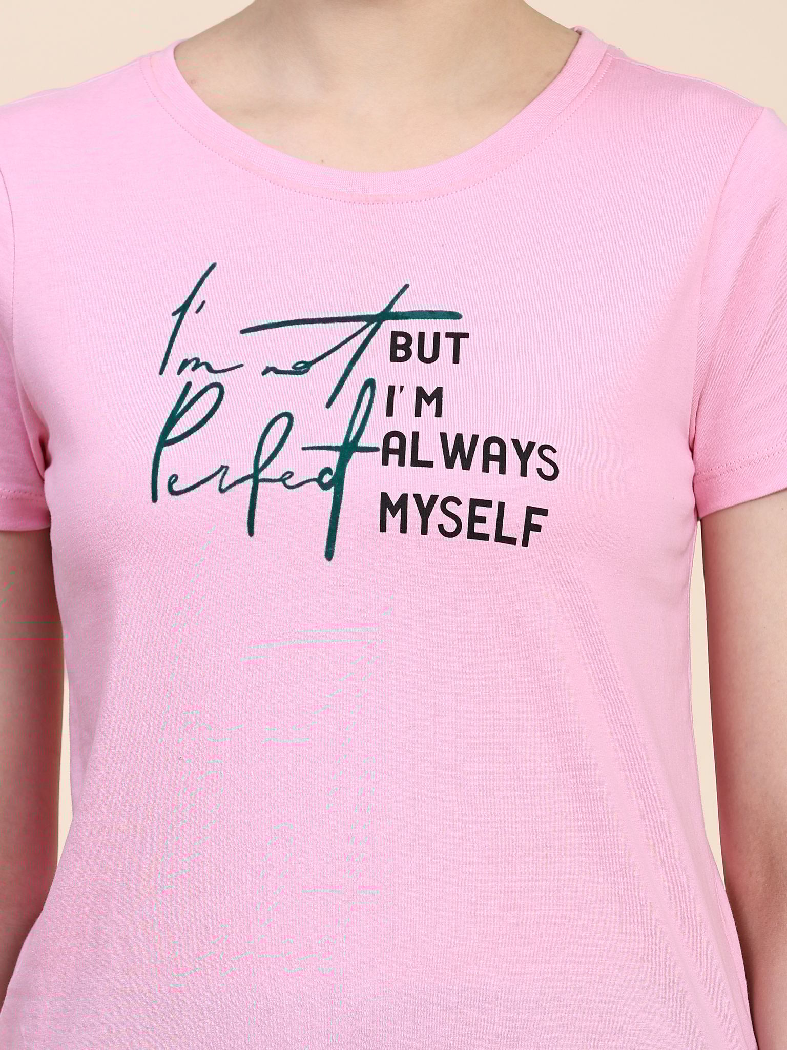OUTFLITS Ladies Printed Tshirt