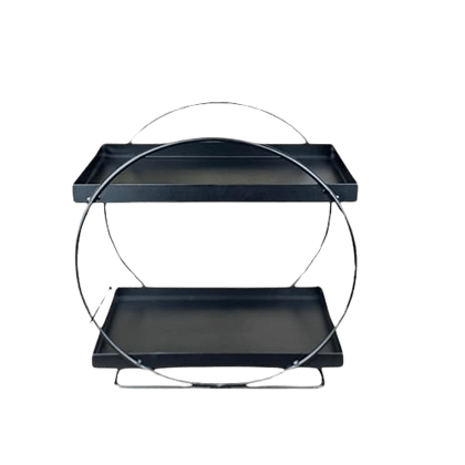 2 Tier Standing Rack Bathroom Countertop Organizer Vanity Tray