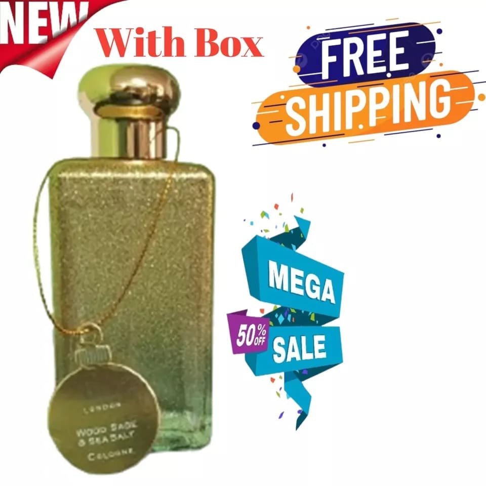 Jo Malone London Wood Sage & Sea Salt Cologne 100ml Perfume Spray 100ml Scent Men Women Perfume