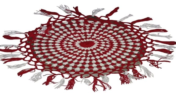Handmade Crochet Table Mat