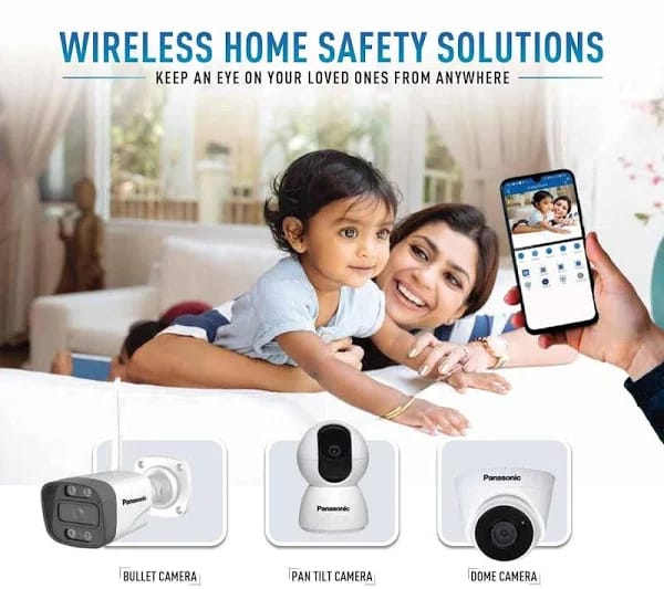 Panasonic PI-DNA3PWA 3MP High Resolution Dome IP CCTV Camera | Built-in Audio
