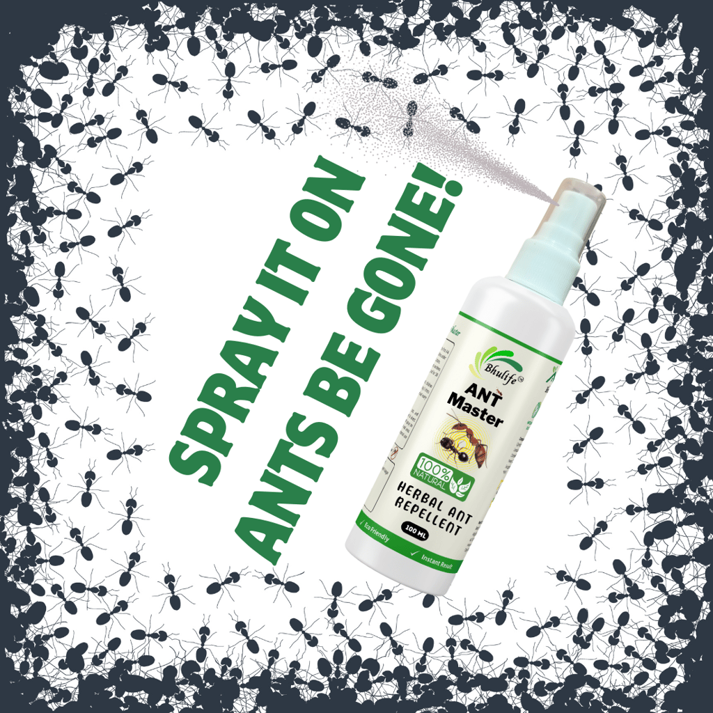 Bhulife Best Herbal Ant Repellent Spray for Home | 100MLx1 - Fresheners and Repellents | Buy online on ZillyBuy