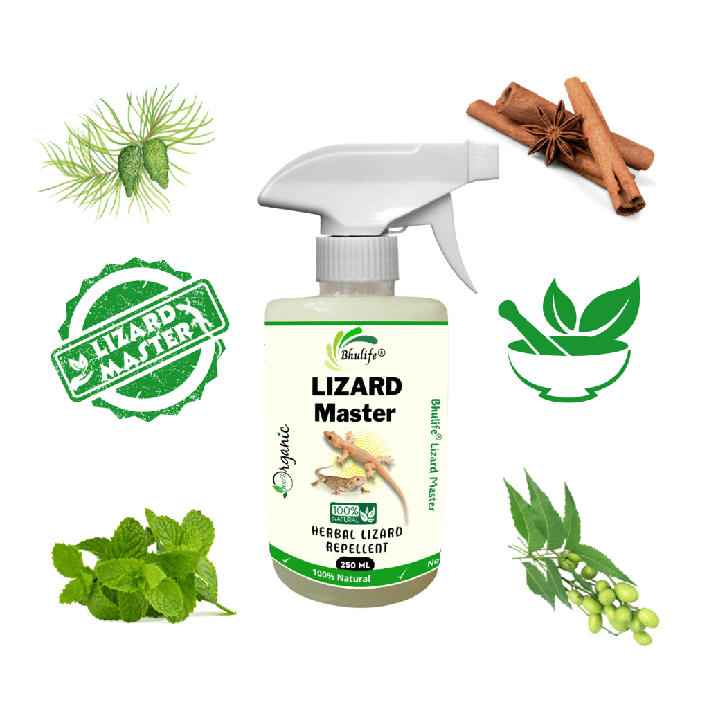 Bhulife Organic Herbal Lizard Repellent Spray | Made From Natural Ingredients | Lizard Spray 250MLx1 - Fresheners and Repellents | Buy online on ZillyBuy