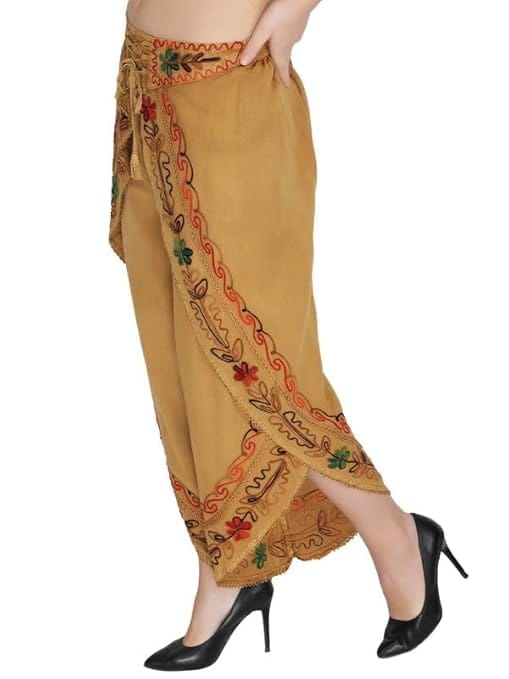 Rayon Women's Regular Fit Relaxed Yoga Fitness Dhoti Pants