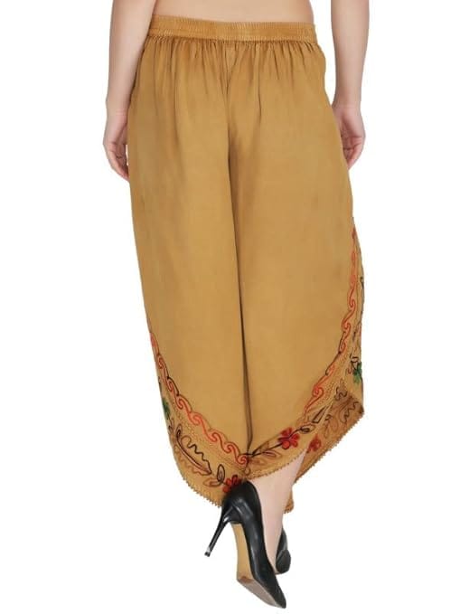 Rayon Women's Regular Fit Relaxed Yoga Fitness Dhoti Pants