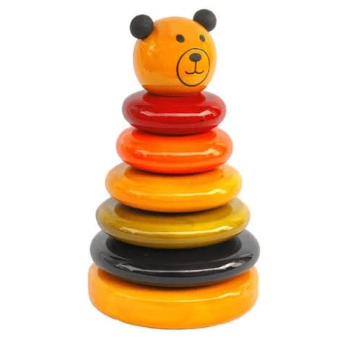 Stacking Toy with 5 Rings for Kids