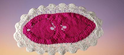 Handcrafted Knitted Dinning Table Runner