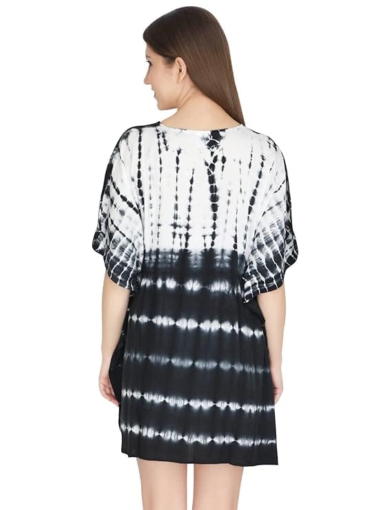 Women' s Solid V-Neck Beach Bikini Cover Up Swimsuit Bathing Suit Beach Dress