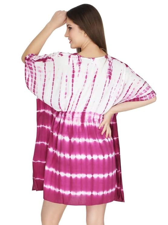 Women' s Solid V-Neck Bikini Cover Up Swimsuit Bathing Beach Dress