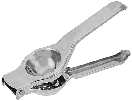 GLOBAL IMPEX 2-in-1 Lemon Squeezer & Bottle Opener โ Heavy Duty 190g Manual Citrus Juicer with Stainless Steel Press for Lemon & Lime โ Easy to Use, Clean & Rustproof Kitchen Tool (Pack of 1)