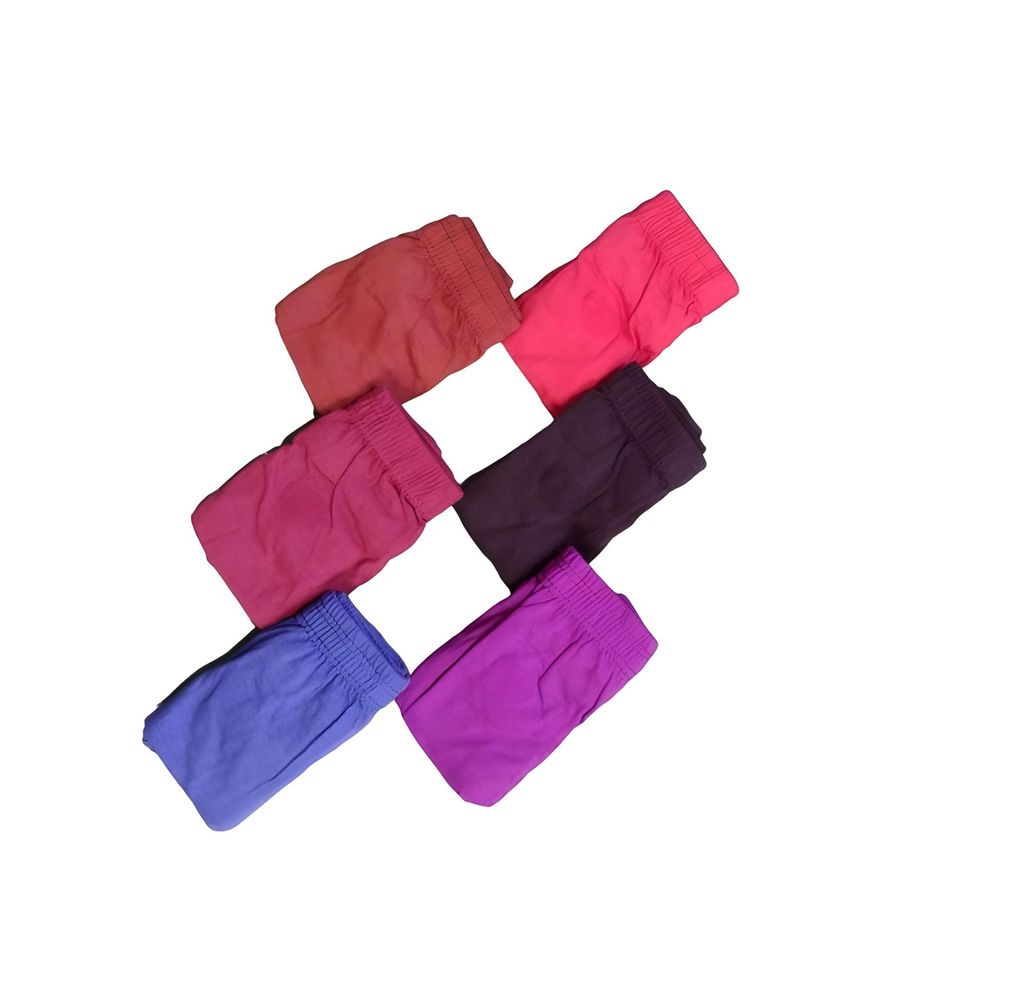 Maxolity® Comfortable Women's Cotton Hipster Panties - Soft, Breathable, and Stylish Solid Colors pack of 6