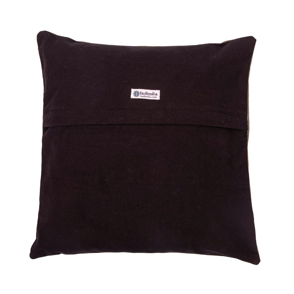 Tribal Woman Beaded Cushion Cover