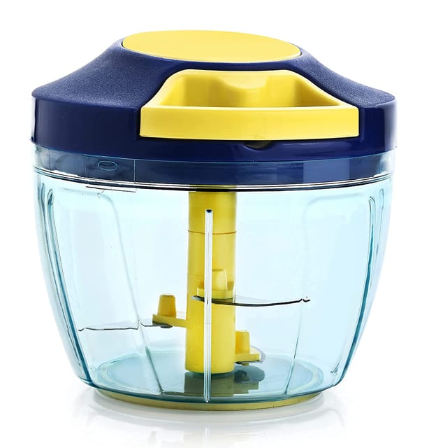 GLOBAL IMPEX Vegetable Round Quick Handy Dori Chopper (1000 ml
