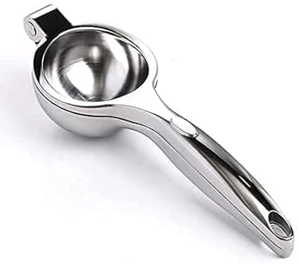 NEWWAY 300g Heavy Duty Lemon Squeezer β Large Zinc Alloy Manual Citrus Juicer with Stainless Steel Finish & Ergonomic Handle | Lemon Lime Press Tool for Kitchen, Bar & Home Use