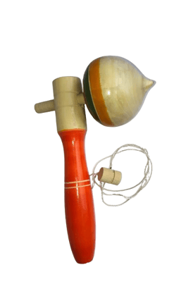 Wooden Spinning Tops