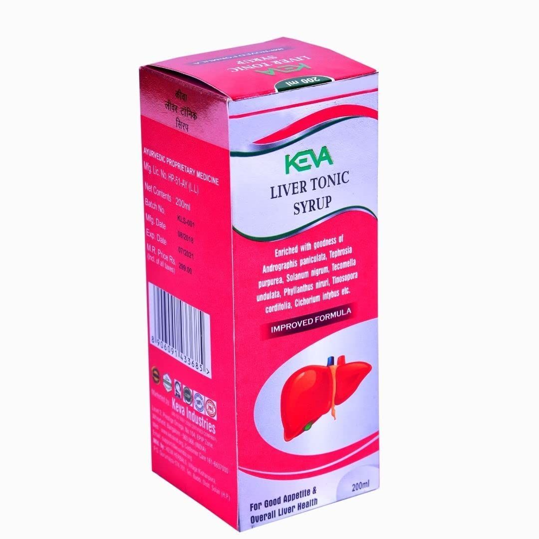 Keva Liver Tonic Syrup For Healthy Liver & Digestive Support in 200 ml