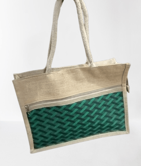 COLOURFUL HANDMADE JUTE BAG - Handbags | Buy online on ZillyBuy