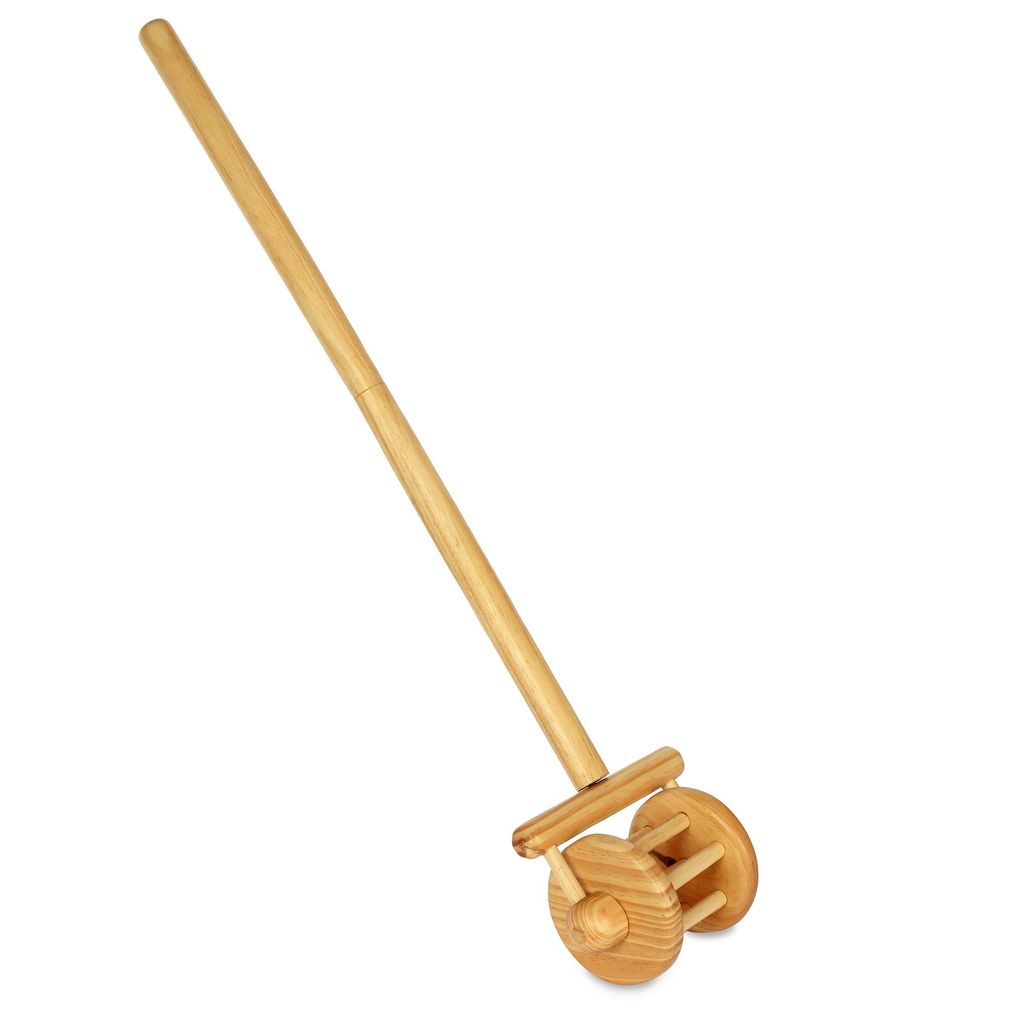Wooden Rolling Push & Pull Rattle Toy For Toddlers - Toys and Games | Buy online on ZillyBuy