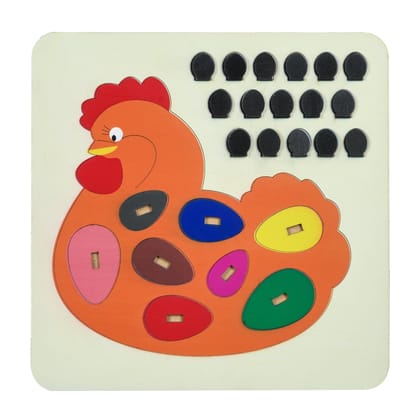 Hen with Eggs Board